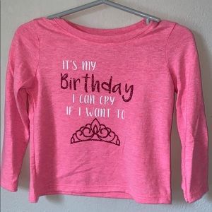 “It’s My Birthday” Baby Long Sleeve